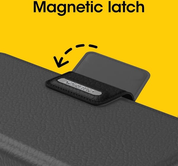 OtterBox Strada - Sendes til Apple iPhone 15 Pro - Virkelig tom - Sort
