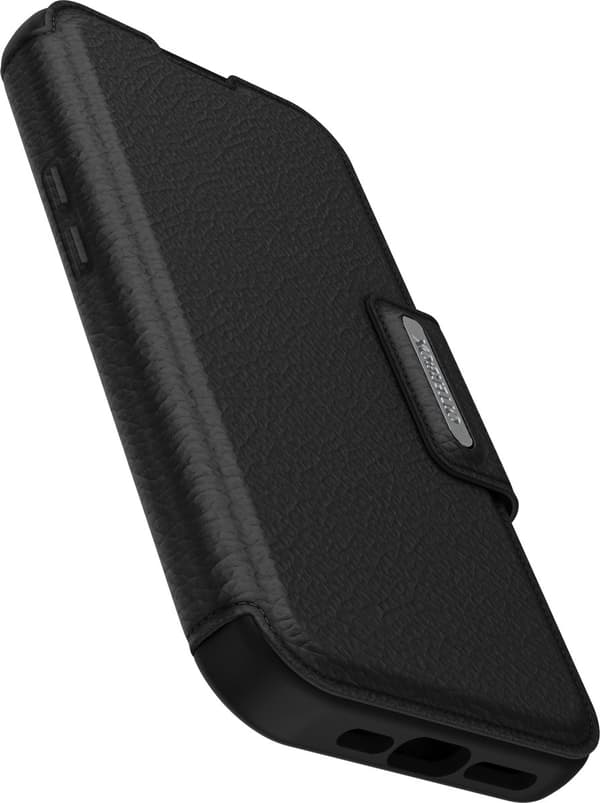 OtterBox Strada - Sendes til Apple iPhone 15 Pro - Virkelig tom - Sort