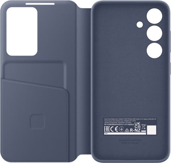 Samsung Standing Grip Case - Sendes til Samsung Galaxy S24 - Lyseblå
