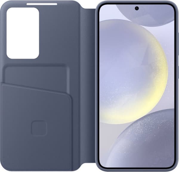 Samsung Standing Grip Case - Sendes til Samsung Galaxy S24 - Lyseblå