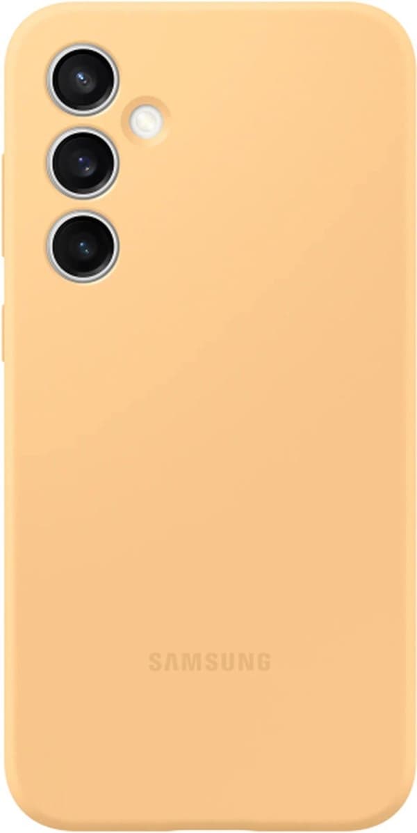 Samsung Silikonfodral - Levereras till Samsung Galaxy S23 FE - Aprikos