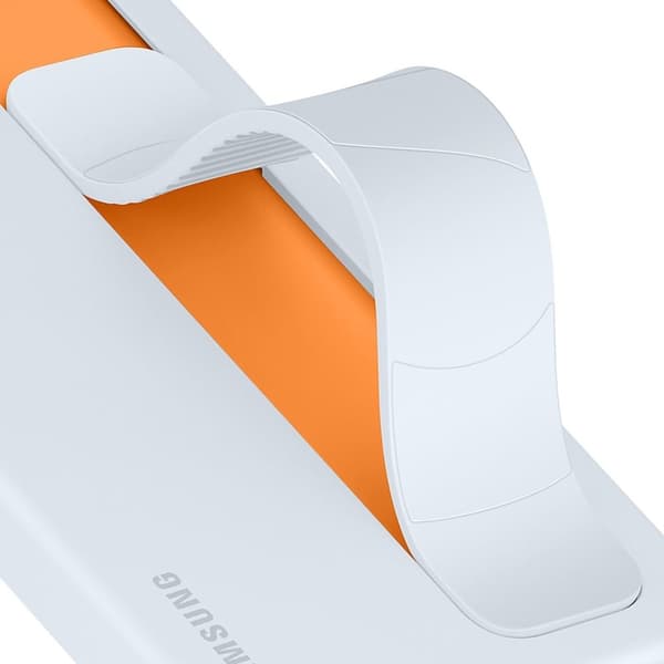 Samsung Standing Grip Case - Sendes til Samsung Galaxy S24 Plus - Lyseblå