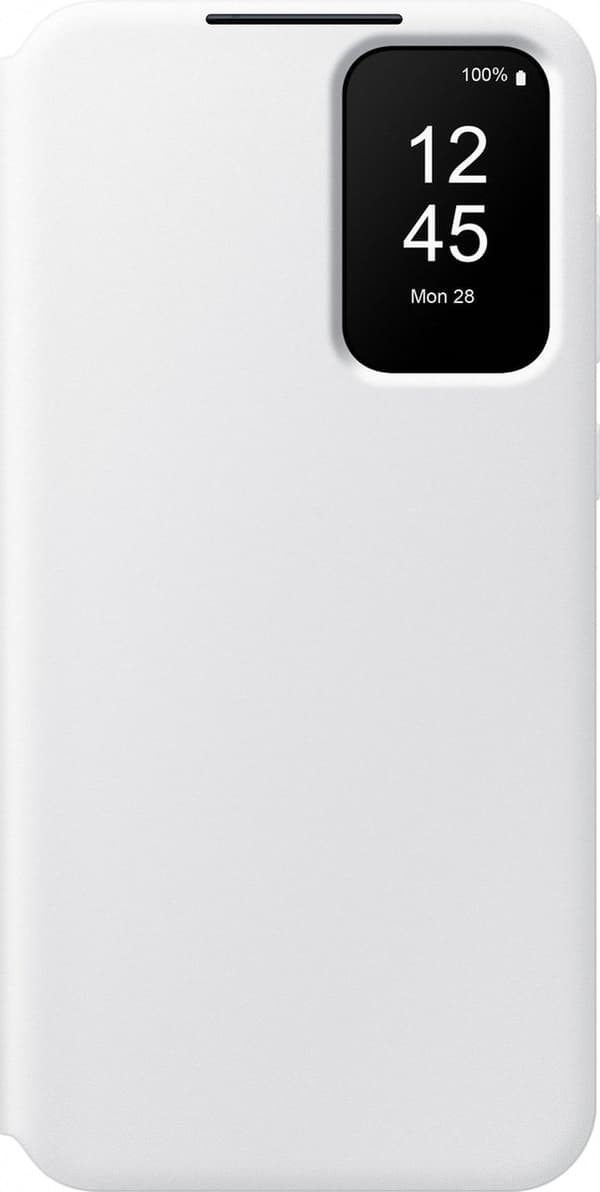 Samsung Smart View Wallet Cover - Galaxy A55 5G - Hvid
