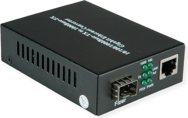 VALUE Gigabit Ethernet-omvandlare, RJ-45 - SFP