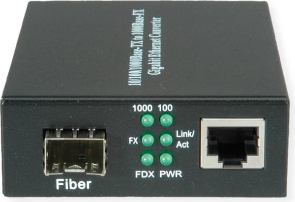 VALUE Gigabit Ethernet-omvandlare, RJ-45 - SFP