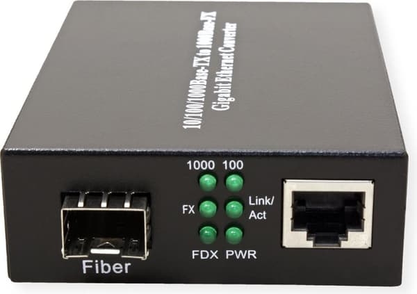 VALUE Gigabit Ethernet-omvandlare, RJ-45 - SFP