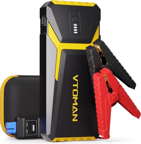 Virtapankki, 24000mAh kapasiteetti, käynnistysapuri, V10 Pro