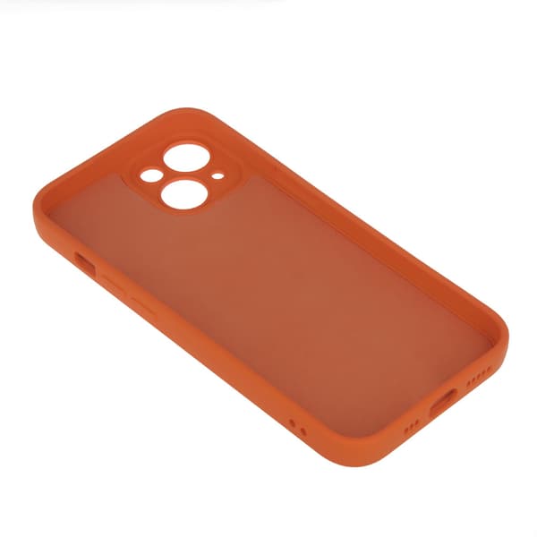 Silikonikotelo iPhone 15 Pro - oranssi