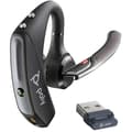 Miniatyrbild 1 av 5: HP Poly Voyager 5200 UC + BT600 med USB-A/USB-C adapter