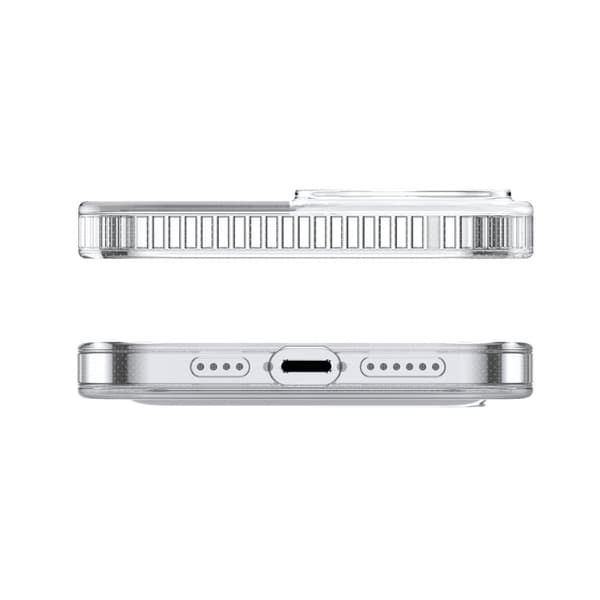 Magnetisk kabinet med stativ til iPhone 13 Pro 6.1'' 2021 gennemsigtig