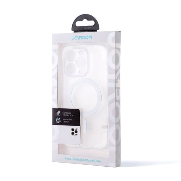Magnetisk cover til iPhone 14 Plus, kompatibel med MagSafe, gennemsigtig 14D