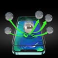 Pikkukuva 9 / 10: 6in1 suojasarja iPhone 11 PRO Maxille, lasinäyttö ja kamerakotelo, D30 Buffer -applikaattori