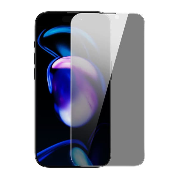 Hærdet glas til iPhone 14 Pro, fuld skærm, 0,3 mm Anti Spy filter