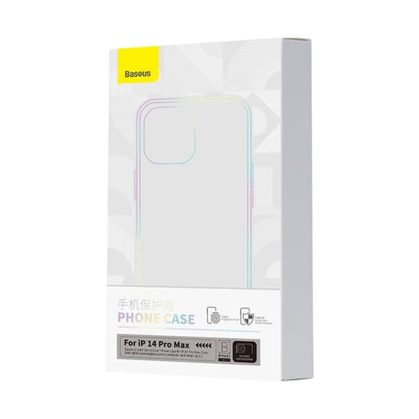 Suojakuori iPhone 14 Pro Maxille, ohut kansi + karkaistu lasi näyttö SET