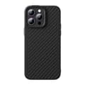 Miniatyrbillede 1 af 6: iPhone 14 Pro MagSafe pansret cover + Syntetisk fiber hærdet glas, sort