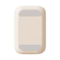 Miniatyrbillede 4 af 6: 2-i-1 Justerbar telefonstativ med spejl Seashell Series beige