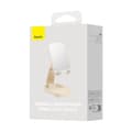 Miniatyrbillede 5 af 6: 2-i-1 Justerbar telefonstativ med spejl Seashell Series beige