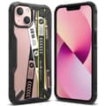 Miniatyrbillede 1 af 6: Pansret etui med ramme til iPhone 13 mini Fusion X Design Ticket band, sort