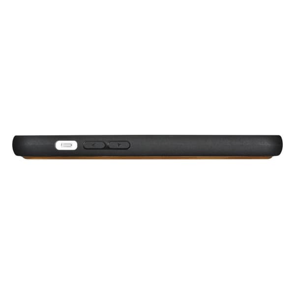 2-i-1 läder Flip Cover iPhone 14 Anti-RFID oljevax plånboksfodral ljusbrunt