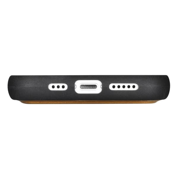 2-i-1 läder Flip Cover iPhone 14 Anti-RFID oljevax plånboksfodral ljusbrunt