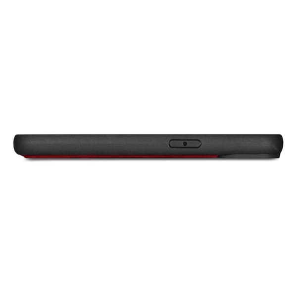 2-i-1 læder Flip Cover iPhone 14 Pro Anti-RFID pung etui Rød