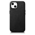 Miniatyrbillede 1 af 6: Naturligt læder cover til iPhone 14 Plus MagSafe Cover Læder, sort