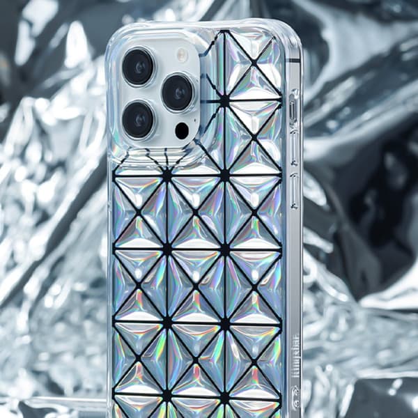 Etui, cover til iPhone 14 Plus, bagcover, Miya-serien, regnbue