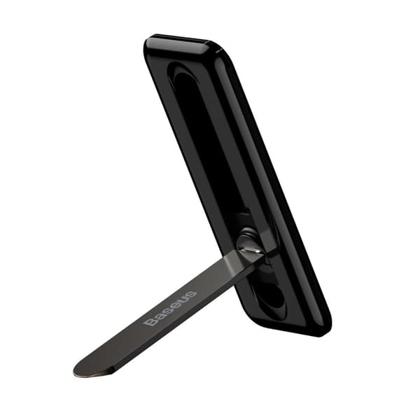 Selvklæbende foldbar telefonholder, sort
