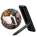 Miniatyrbillede 1 af 6: Selvklæbende foldbar telefonholder, sort