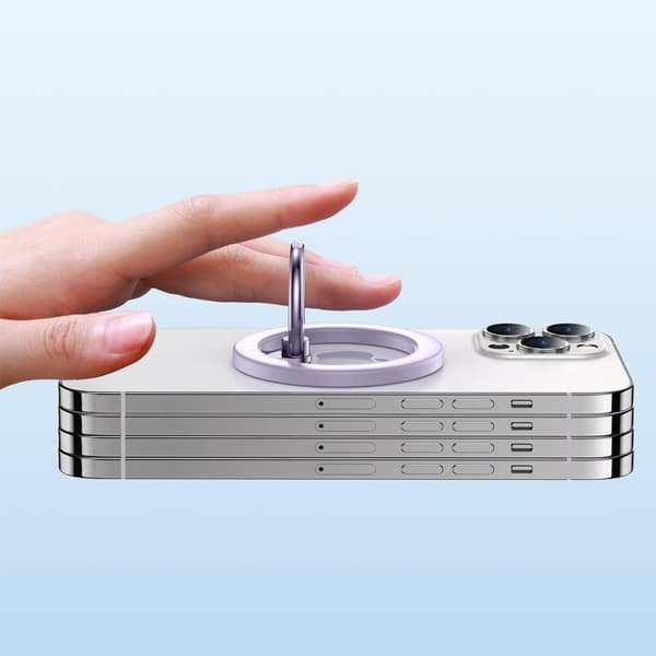 MagSafe magneettinen sormipuhelinteline, violetti