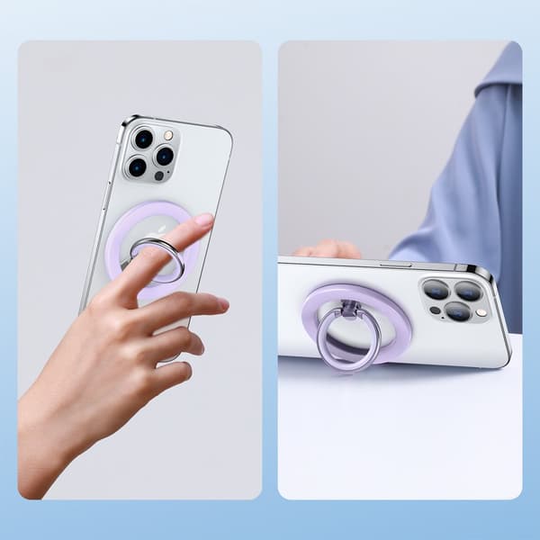 MagSafe magneettinen sormipuhelinteline, violetti