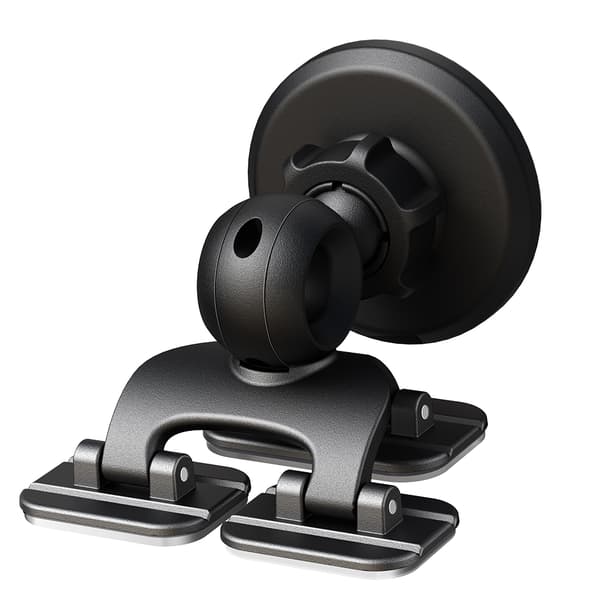 Magnetisk telefonholder til cockpit, instrumentbræt, sort
