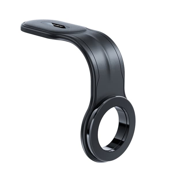 Magnetisk bilholder til telefon, cockpit, instrumentbræt, sort