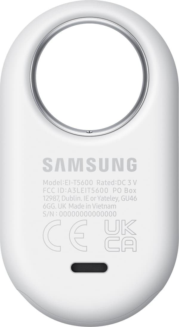 Samsung Galaxy SmartTag2 UWB GPS locator hvid