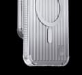 Miniatyrbillede 7 af 10: Magnetisk etui til iPhone 14 Pro MagSafe PQY Go Out Series sølv