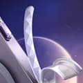 Miniatyrbillede 6 af 10: Magnetisk etui til iPhone 14 Plus MagSafe PQY Ice Crystal Series lilla