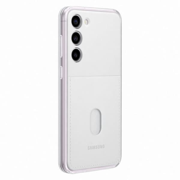 Samsung Galaxy S23+ Frame Cover cover med udskiftelig bagside, hvid