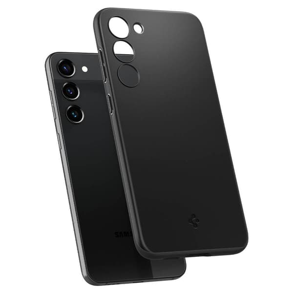 Kevyt ja erittäin ohut suojakotelo Samsung GALAXY S23 THIN FIT mustalle