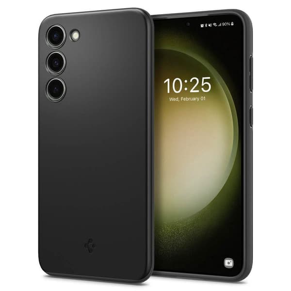 Kevyt ja erittäin ohut suojakotelo Samsung GALAXY S23 THIN FIT mustalle