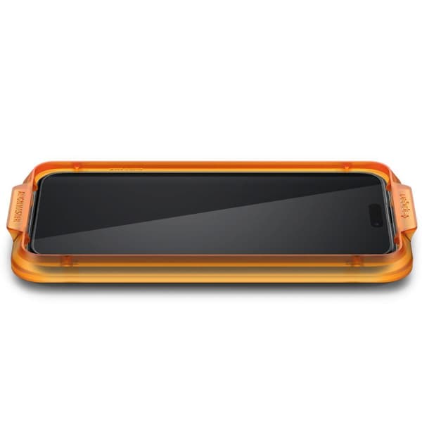 ALM Glass FC karkaistu lasi iPhone 15 Prolle musta - SETTI 2 kpl.