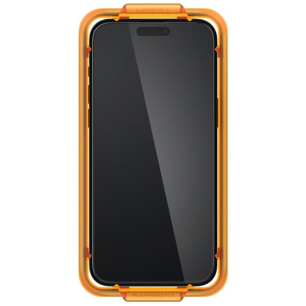 ALM Glass FC karkaistu lasi iPhone 15 Prolle musta - SETTI 2 kpl.