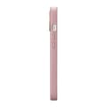 Miniatyrbild 6 av 6: iPhone 14 magnetiskt läderfodral med MagSafe Litchi Premium Läderfodral rosa