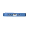 Miniatyrbillede 5 af 6: iPhone 14 Pro magnetisk læderetui med MagSafe Litchi Premium læderetui blåt