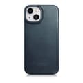 Miniatyrbillede 3 af 6: iPhone 14 Plus Magnetic Flip Case MagSafe CE Oil Wax Premium Læder Marineblå