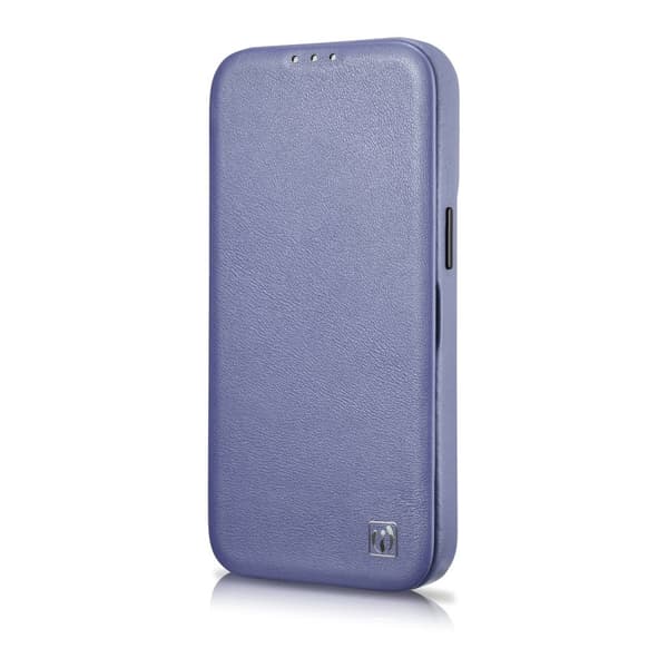 iPhone 14 Pro magnetisk flip cover MagSafe CE Premium Læder lys lilla