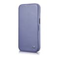 Pikkukuva 6 / 6: iPhone 14 Pro Max magneettinen läppäkotelo MagSafe CE Premium Leather vaalean violetti