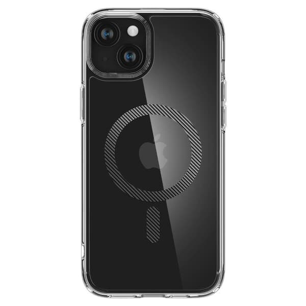 Ultra Hybrid MagSafe cover til iPhone 15 Plus carbon