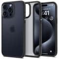 Pikkukuva 1 / 6: Ultra Hybrid -kuori iPhone 15 Prolle, läpinäkyvä ja musta