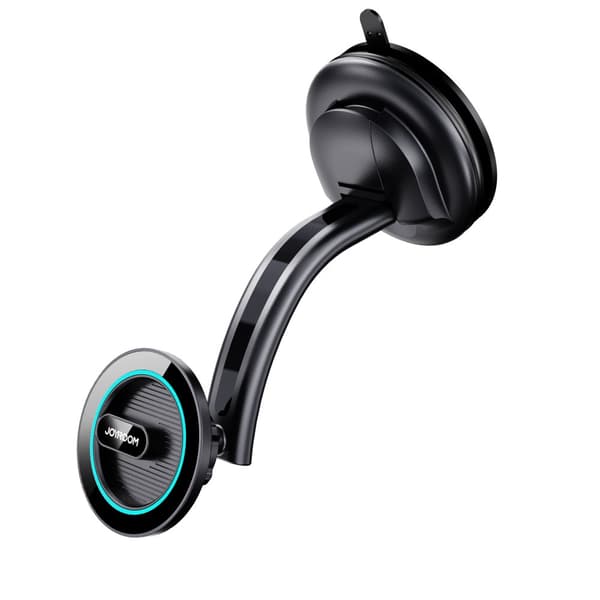 Magnetisk biltelefonholder til cockpit, vindue, ventilationsgrill, sort