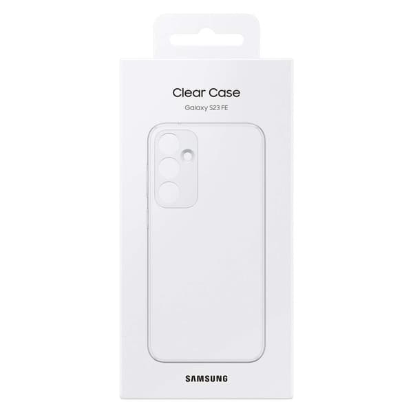Samsung Clear Cover til Galaxy S23 FE, gennemsigtig